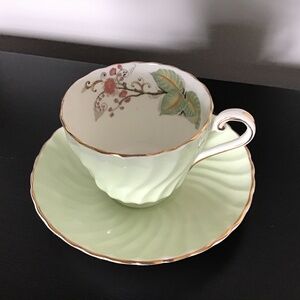 Vintage Ainsley Tea Cup & Saucer